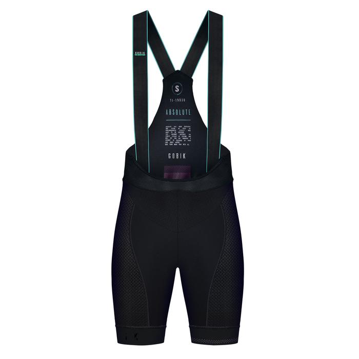 BIB SHORT ABSOLUTE BLACK DAMA GOBIK