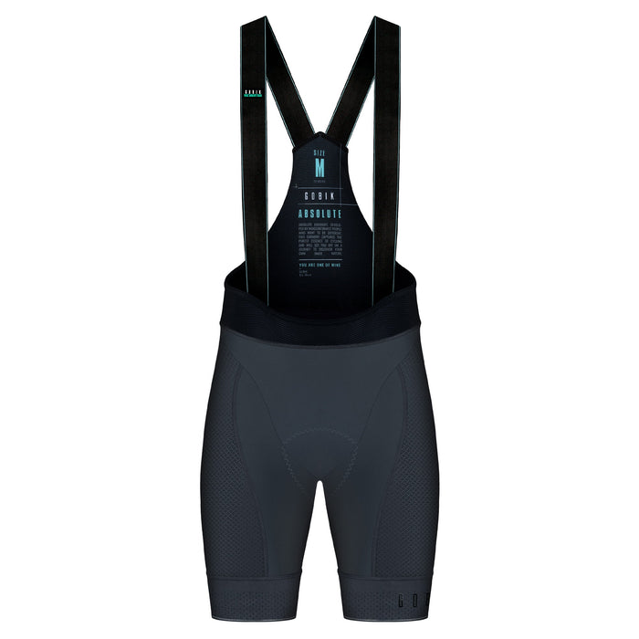 BIB SHORT ABSOLUTE SLATE GRAY CABALLERO GOBIK