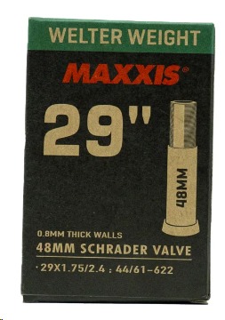 CAMARA MAXXIS WELTER WEIGHT 29x1.75/2.4 VALVULA AMERICANA 48mm