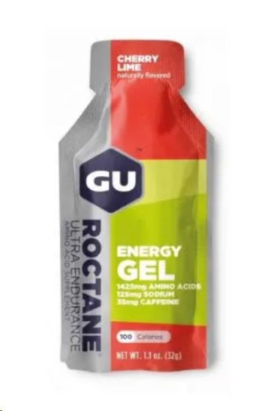 GEL GU ROCTANE CHERRY LIME 32G