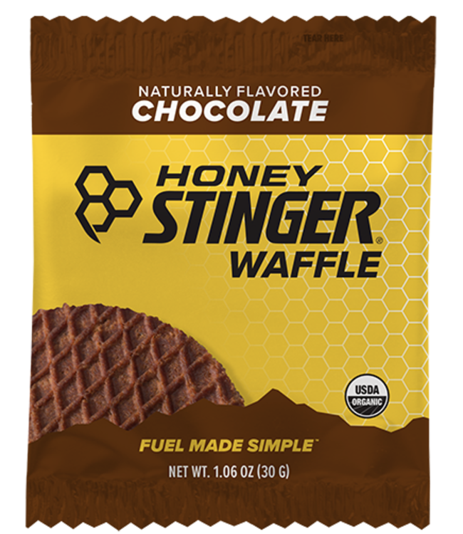 WAFFLE ORGANICO HONEY STINGER SABOR CHOCOLATE