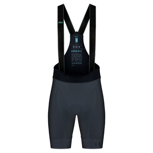 [000202] BIB SHORT ABSOLUTE SLATE GRAY CABALLERO GOBIK