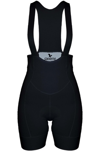 [000231] BIB SHORT NEGRO SANREMO DAMA