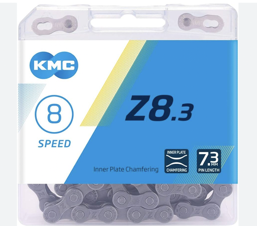 [000430] CADENA KMC Z8.3 116 LINKS GRAY 8S