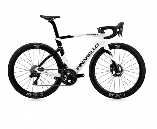 [000266] BICICLETA DE RUTA PINARELLO DOGMA F DISC SHIMANO DI2 2X12 PM DT SWISS ARC 1400 50DB DICUT WHT/BLK 24